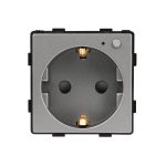 Modul Priza Inteligenta cu Protocol Zigbee si Monitorizare Consum, Fara Rama Din Sticla LUXION - imagine 2