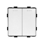 Modul Intrerupator Dublu Mecanic cu Reset / Revenire LUXION - imagine 2