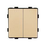 Modul Intrerupator Dublu Mecanic cu Reset / Revenire LUXION - imagine 2