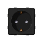 Modul Priza Simpla Fara Rama Din Sticla LUXION - imagine 2