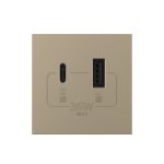 Modul Priza USB-A + USB-C LIVOLO – Serie Noua - imagine 2