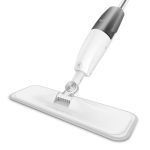 Mop cu pulverizator Deerma TB500, Alb, Laveta microfibra, Rotire 360°, Capacitate 0.35 L - imagine 2