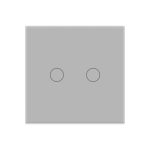 Panou Intrerupator Dublu cu Touch Din Sticla LUXION - imagine 2