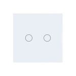 Panou Intrerupator Dublu cu Touch Din Sticla LUXION - imagine 2