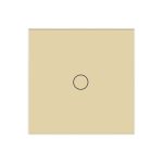 Panou Intrerupator Simplu cu Touch Din Sticla LUXION - imagine 2