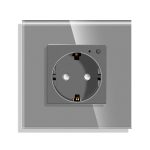 Priza Simpla Wi-Fi LUXION cu Rama din Sticla - imagine 2