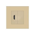 Priza HDMI cu Rama din Sticla LUXION - imagine 2