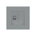 Priza Telefon + Blank cu Rama din Sticla LUXION - imagine 2