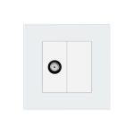 Priza TV Satelit cu Rama din Sticla LUXION - imagine 2