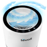 Purificator de aer Levoit LV-H132, Filtru True HEPA, Filtrare 99.97%, 100% Ozon free, 15m², Touch screen, Set filtre rezerva - imagine 2