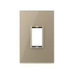 Rama din sticla Livolo standard Italian 1 modul - Serie noua - imagine 2