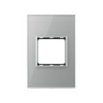 Rama din sticla Livolo standard Italian 2 module - Serie noua - imagine 2