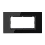 Rama din sticla Livolo standard Italian 4 module - Serie noua - imagine 2