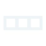 Rama Tripla LUXION Din Sticla - imagine 2