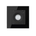 Senzor de Temperatura si Umiditate Livolo cu Rama din Sticla, Protocol Zigbee - imagine 2