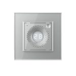 Senzor de Temperatura si Umiditate Livolo cu Rama din Sticla, Protocol Zigbee - imagine 2