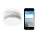 Senzor de fum Netatmo, Wireless, Volum 85 dB, Notificari aplicatie, Functionare fara Hub - imagine 2