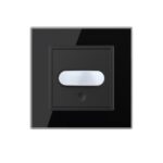 Intrerupator senzor de miscare PIR Livolo cu rama din sticla - imagine 2