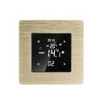 Termostat Wi-Fi pentru incalzirea electrica LUXION cu Rama din Aluminiu - imagine 2