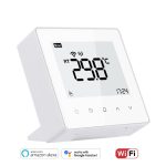 Termostat Wi-Fi Luxion TP608RFW cu receiver pentru centrala termica pe gaz sau electrica, Smart, Programari, Control aplicatie - imagine 2
