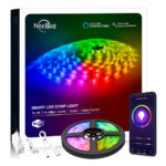 Kit Banda LED Smart NiteBird SL2, Wi-Fi, 5 Metri, Control prin aplicatie, Control vocal - imagine 3