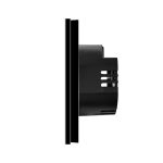 Intrerupator Dublu cu Variator si Touch din Sticla si Rama de Aluminiu LUXION - imagine 3