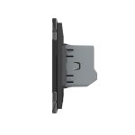 Intrerupator Draperie cu Touch LIVOLO cu Rama din Sticla, Protocol ZigBee - imagine 3