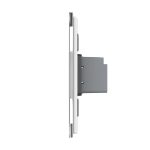 Intrerupator Simplu Cap Scara / Cruce cu Touch Livolo cu Rama Din Sticla 1M - Serie Noua - imagine 3