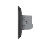 Intrerupator Dublu Cap Scara / Cruce Wi-Fi cu Touch LIVOLO, standard italian – Serie Noua - imagine 3