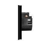 Intrerupator Simplu cu Variator cu Touch din Sticla si Rama de Aluminiu LUXION, protocol Zigbee - imagine 3