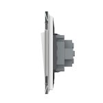 Intrerupator Simplu Mecanic si Cap Scara , 2 Module LIVOLO cu Rama din Sticla - Serie Noua - imagine 3