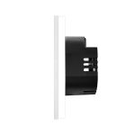 Intrerupator Simplu cu Variator cu Touch din Sticla si Rama de Aluminiu LUXION - imagine 3