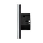Intrerupator Triplu Wi-Fi + RF433 cu Touch din Sticla LUXION - imagine 3