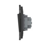 Intrerupator Simplu Mecanic si Cap Scara , 2 Module LIVOLO cu Rama din Sticla - Serie Noua - imagine 3