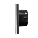 Intrerupator Triplu Cap Scara cu Touch din Sticla LUXION, Serie A - imagine 3