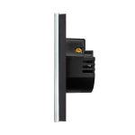 Intrerupator Cvadruplu cu Touch din Sticla LUXION, 500W - imagine 3