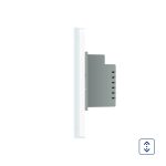 Intrerupator cu touch pentru draperie Livolo din sticla, Standard italian - imagine 3