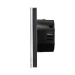 Intrerupator Dublu RF433 cu Touch din Sticla LUXION - imagine 3
