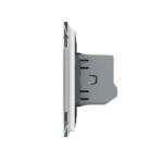 Intrerupator dublu cu touch Livolo din sticla, Serie noua - imagine 3