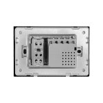 Intrerupator dublu + priza Livolo cu rama din sticla, Standard italian - imagine 3