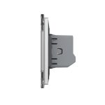 Intrerupator Simplu cu Touch LIVOLO cu Rama din Sticla - Protocol ZigBee EC - imagine 3