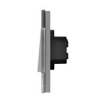 Intrerupator Triplu Cap Scara Mecanic LUXION cu Rama din Sticla - imagine 3