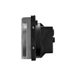 Modul Priza Simpla cu Capac Fara Rama Din Sticla LUXION - imagine 3