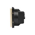 Modul Priza Simpla Fara Rama Din Sticla LUXION - imagine 3