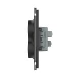 Priza Dubla Livolo cu Rama din Sticla Pentru Doza Simpla - imagine 3