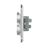 Priza Dubla Livolo cu Rama din Sticla Pentru Doza Simpla - imagine 3