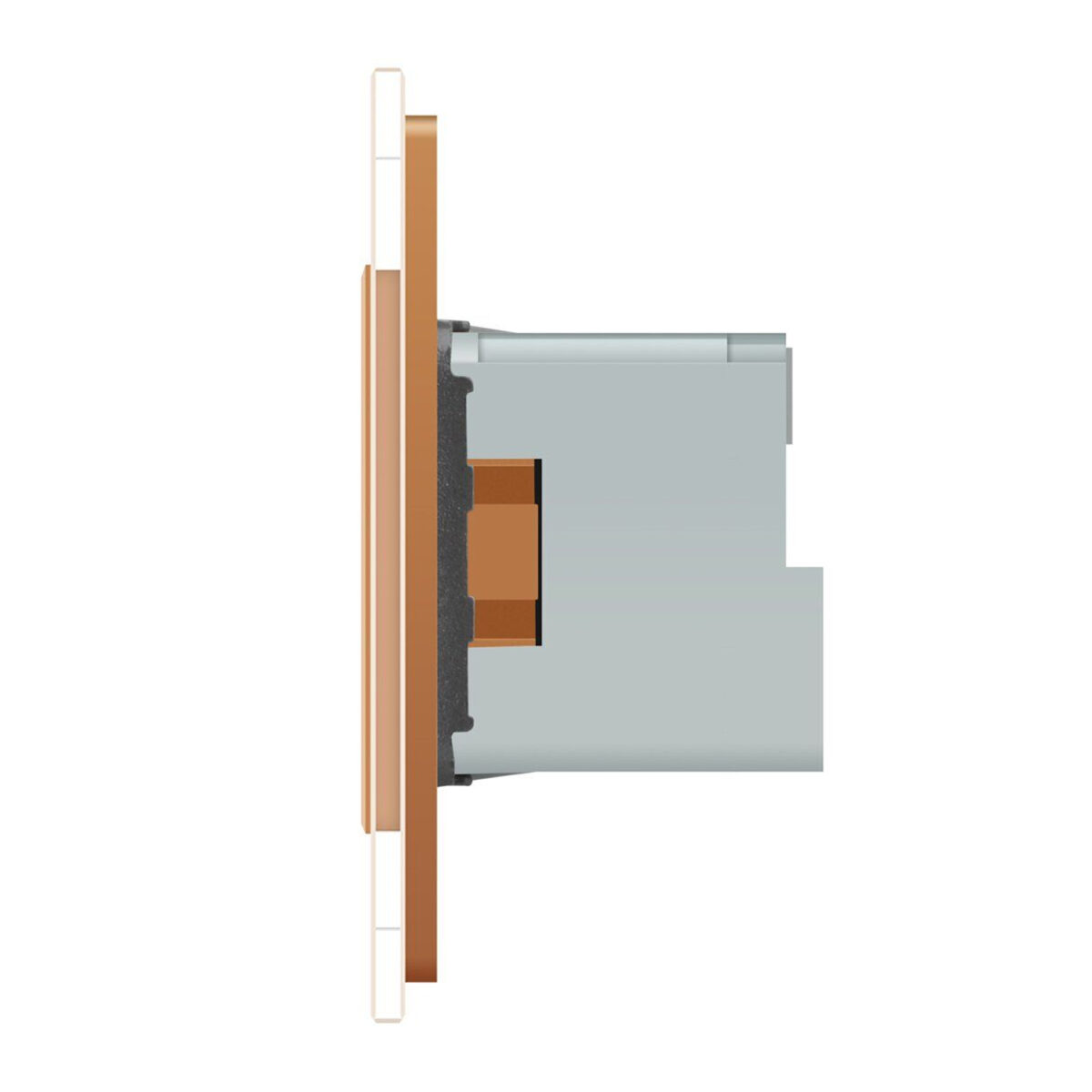 Priza inteligenta pentru perete Livolo ZigBee,16A, Wi-Fi, Compatibil cu Alexa si Google Home - imagine 3