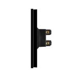 Priza Dubla cu Module Inguste cu Rama din Aluminiu LUXION - imagine 3