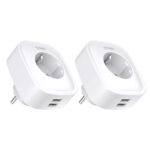 Pachet 2 prize smart Gosund SP112, Wi-Fi, 3600W, 2 x USB, Control aplicatie, Programare, Monitorizare consum - imagine 3