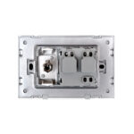 Priza simpla din rama de sticla Schuko cu TV Livolo - imagine 3